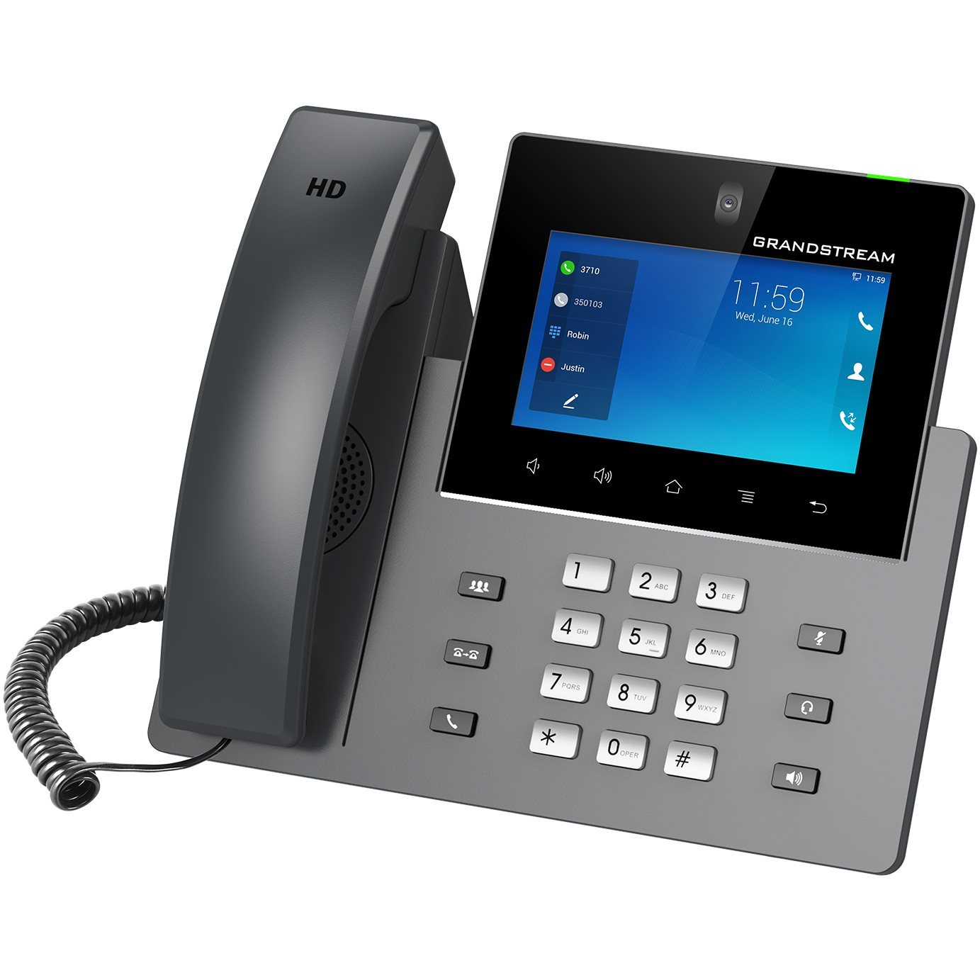  Téléphones SIP Téléphone IP GXV3350 couleur tactile android